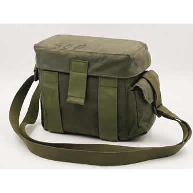 Danish Military Surplus Padded Equipment Shoulder Case, Used