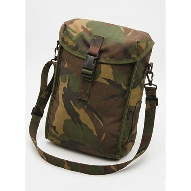 Dutch Military Surplus Padded Equipment Shoulder Bag, Used