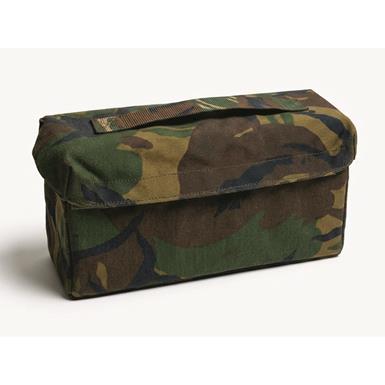 Dutch Military Surplus Camo Hardcase with Handle, Used