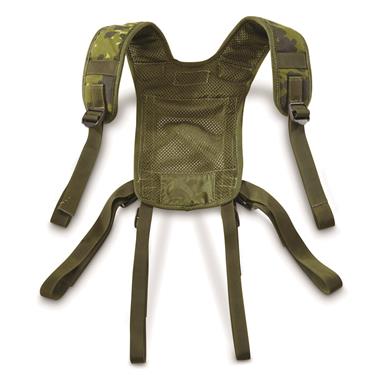 Danish Military Surplus Load Bearing Suspenders, 2 Pack, New