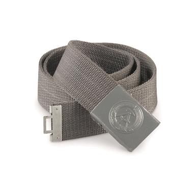 East German Military Surplus Web Belts, 2 Pack, Used
