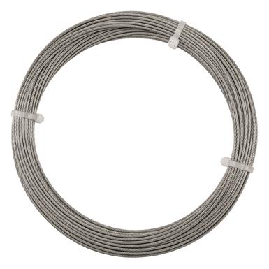 Swiss Municipal Surplus 1.8mm Braided Steel Wire, 20m, New
