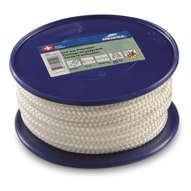Swiss Military Surplus Meister 8mm Braided Polyester Cord, 10m, New