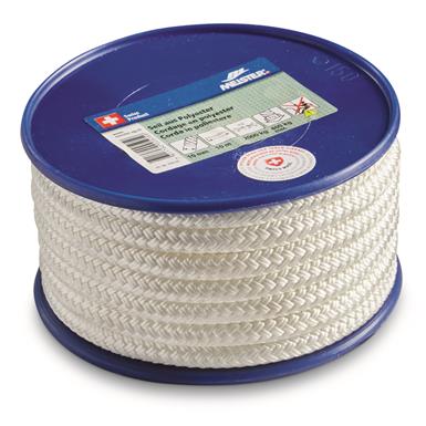Swiss Military Surplus Meister 10mm Braided Polyester Cord, 10m, New