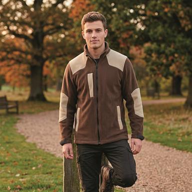 Swiss Municipal Surplus Fleece Work Jacket, New
