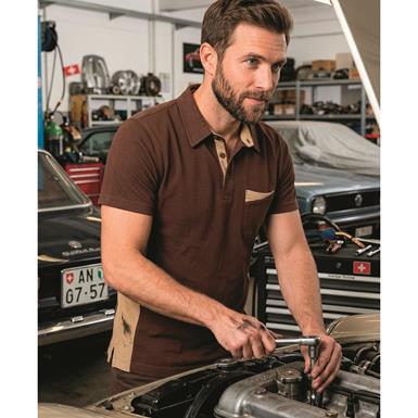 Swiss Municipal Surplus Short Sleeve Polo Shirt, New