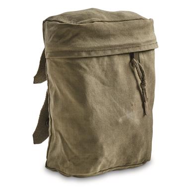 Austrian Military Surplus Medium Equipment Pouch, 2 Pack, Used