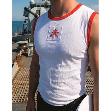 British Army Surplus Physical Training Tank Top Shirt, 2 Pack, New