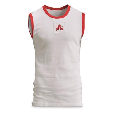 British Army Surplus Physical Training Tank Top Shirt, 2 Pack, New