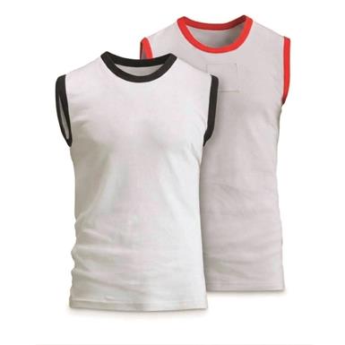 British RAF Air Force Surplus Physical Training Tank Top Shirt, New