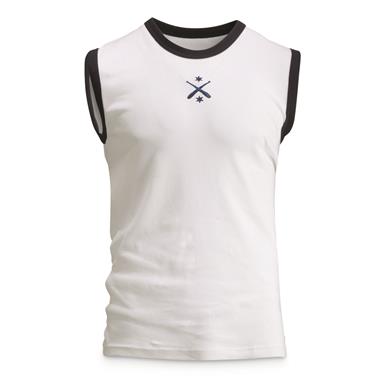 British Military Surplus Physical Training Tank Top Shirt, New, 2 Pack