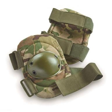 Italian Municipal Surplus Tactical Elbow Pads, 2 Pairs, New