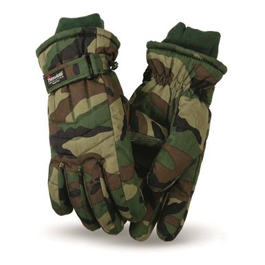 Italian Municipal Surplus Thinsulate Winter Gloves, 2 Pairs, New