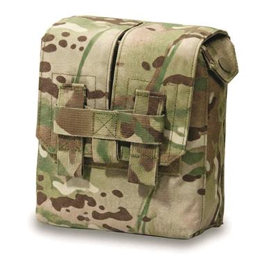 Italian Military Surplus Dual Mag/Dump Pouches, 2 Pack, New