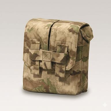 Italian Military Surplus Dual Mag/Dump Pouches, 2 Pack, New