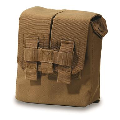 Italian Military Surplus Dual Mag/Dump Pouches, 2 Pack, New
