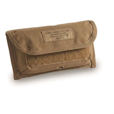 Italian Military Surplus Tactical Belt Ammo Shell Pouches, 2 Pack, New