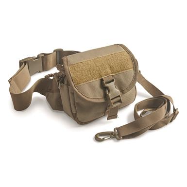 Italian Military Surplus Tactical 2-in-1 Waist Pack/Belt, New