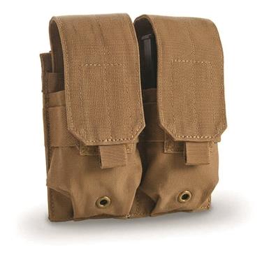 Italian Military Style Tactical 4 Magazine Pouches, 2 Pack, New