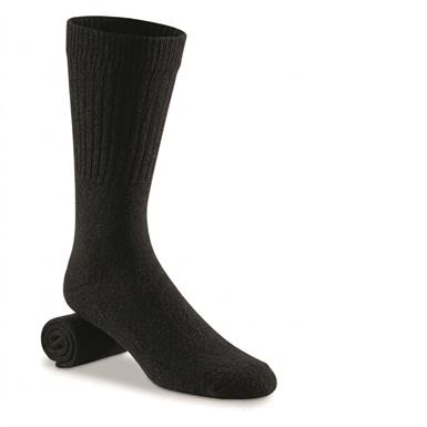 Italian Municipal Forestry Dept Wool Blend Boot Socks, 3 Pairs, New
