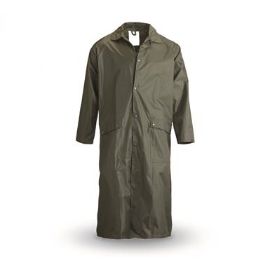 Italian Municipal Surplus Packable Waterproof Rain Coat, New