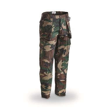 Italian Forestry Surplus Quilted Overpants, New