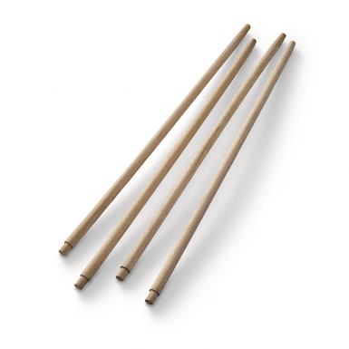 U.S. Military Surplus Mosquito Net Wood Pole Set, 4 Piece, New