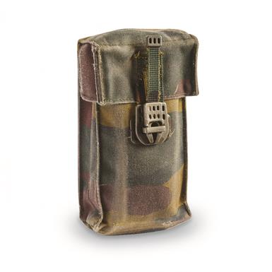 Belgian Military Surplus Double Magazine Pouch, 2 Pack, Used
