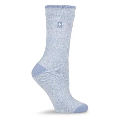 Heat Holders Lite Viola Twist Crew Socks