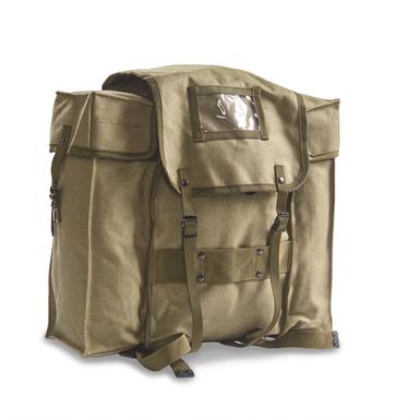 Italian Military Surplus San Marco Canvas Rucksack, New