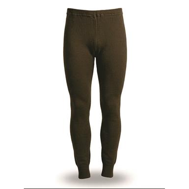 Romanian Military Surplus Wool Pant Liners, New