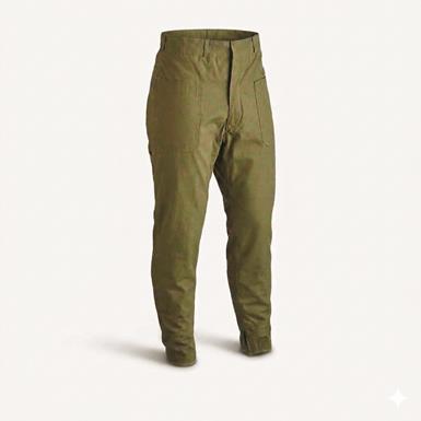 Romanian Military Surplus Flannel-Lined Winter Pants, New