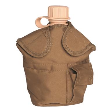 Mil-Tec U.S. Style Plastic Canteen with Pouch