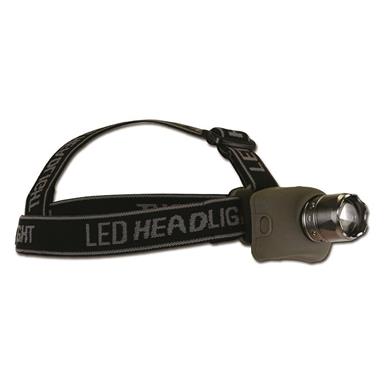 Mil-Tec LED CREE Headlamp with Zoom, Olive Drab