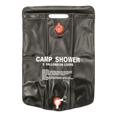 Mil-Tec 20L Solar Shower, Black