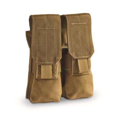 U.S. Military Surplus Modular M4/M16 Double Magazine Pouch, New