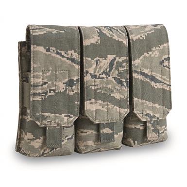 U.S. Military Surplus FireForce Modular Triple M4/M16 Magazine Pouch, New