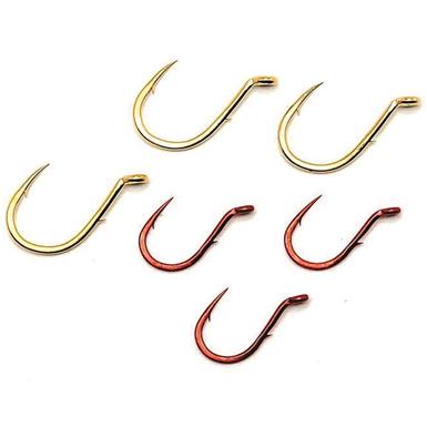 Gamakatsu Single Egg Hooks, Barb on Shank, 10 pack