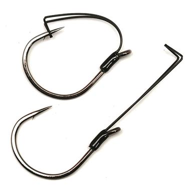Gamakatsu Finesse Wide Gap Weedless Hooks, 5 pack