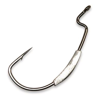 Gamakatsu Superline Extra Wide Gap Weighted Hooks, 5 Pack