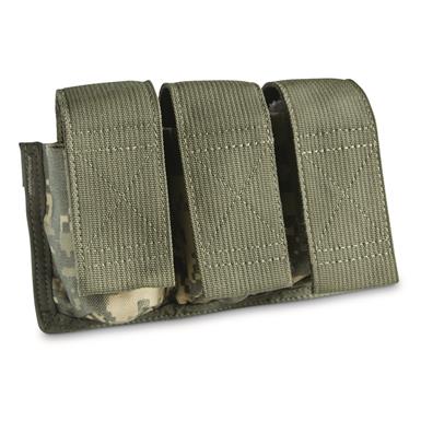 U.S. Military Surplus 40MM Triple Grenade Pouch, New