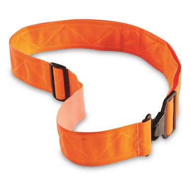 U.S. Military Surplus FireForce 3M Reflective Safety Belt with Suspender Buckle, New