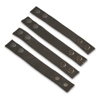 U.S. Military Surplus FireForce Belt Keepers, 4 Pack, New