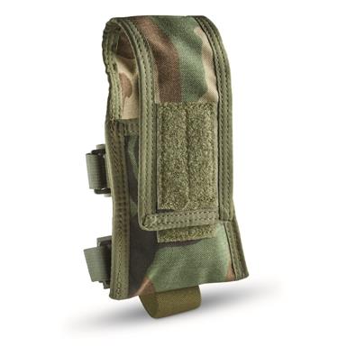 U.S. Military Surplus FireForce M16 Buttstock Magazine Pouch, New