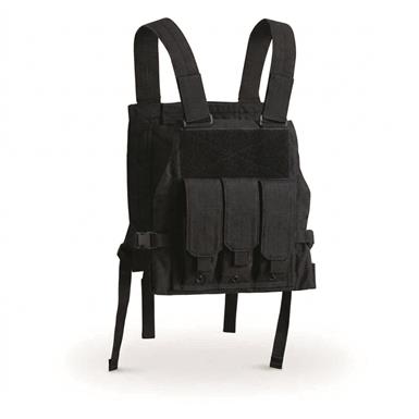 U.S. Military Surplus FireForce Modular Plate Carrier with Mag Pouches, New