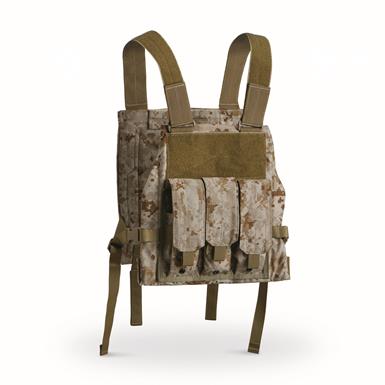 U.S. Military Surplus FireForce Modular Plate Carrier with Mag Pouches, New