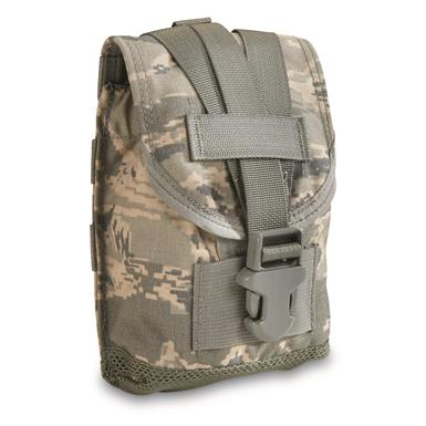 U.S. Military Surplus FireForce 1-Qt. Canteen Pouch with Mesh Bottom, New
