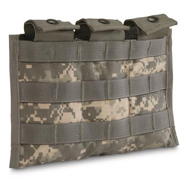 U.S. Military Surplus FireForce Core Modular Triple M16 Mag Pouch, New