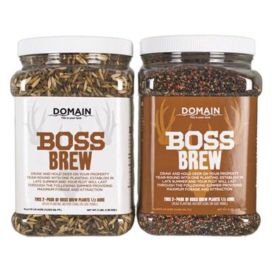 Domain Boss Brew Food Plot Seed, 2 Pack