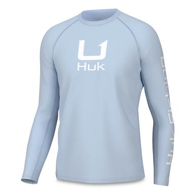 Huk Icon X Long Sleeve Crew Tee